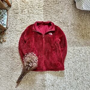 The North Face Mossbud Insulated Reversible Red Jacket Women’s Size L TNF